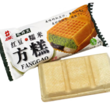 礼拜天 红豆糯米方糕冰淇淋70g/袋*10