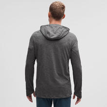 lululemon 丨Surge Warm 男士拉链连帽衫 LM3DH1S 海鸥灰蒸汽灰混色 M