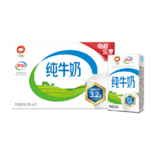 伊利 无菌砖 纯牛奶 250ml×21盒