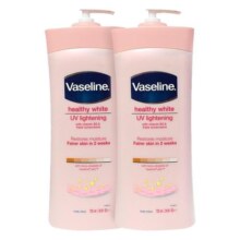 Vaseline/凡士林烟酰胺身体乳滋润保湿补水润肤乳725ml*2美白印度