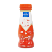 再降价、plus会员：欧德堡 东方PRO 4.5g高蛋白全脂牛奶200ml
