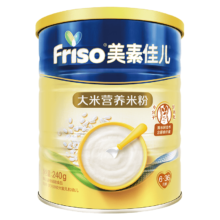 需首购、PLUS会员：美素佳儿Friso 大米营养米粉240克