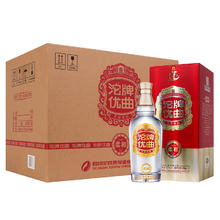 沱牌 酒柔和优曲52度500ml*6瓶整箱装浓香型高度白酒纯粮白酒