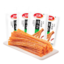 38节、PLUS会员: 卫龙 辣条香辣大面筋65g*4包