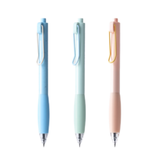 deli 得力 暖阳速干按动中性笔0.5mm 黑色3支
