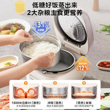 美的 IH低糖电饭煲0涂层 316L 4L
