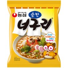 农心韩国进口方便面泡面120g*5