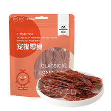 益和 MATCHWELL 狗零食鸡胸肉干鸭肉干泰迪幼犬大小型犬训练奖励宠物零食 烘焙鸭肉干400g