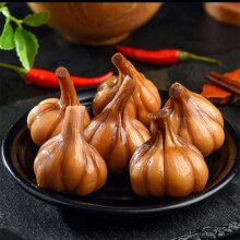 知香斋糖蒜瓣糖醋蒜头大蒜白蒜醋泡腌蒜嫩蒜新鲜开味下饭菜甜蒜下饭菜 [糖醋本蒜] 瓶装净含量1000g*1瓶