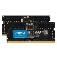 Crucial英睿达 32GB（16GB×2）套装 DDR5 4800频率 笔记本内存条 美光（原镁光）原厂颗粒 AI电脑配件
