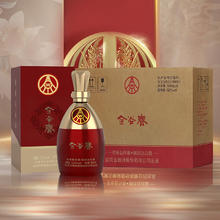 五粮液 WULIANGYE 股份出品 浓香型高度白酒 纯粮食酒 金谷春 宴请送礼 52度 500mL 6瓶 整箱装