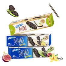 plus：奥利奥（Oreo）薄脆夹心饼干 多口味组合95g*3休闲零食早餐下午茶（口味随机）
