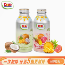 Dole 菠萝西柚 菠萝椰子 气泡果汁饮料 400ml