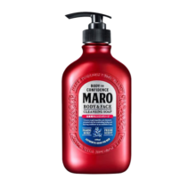 摩隆（MARO）全身用洗颜沐浴二合一沐浴露 450ml 洗面奶沐浴乳清爽控油