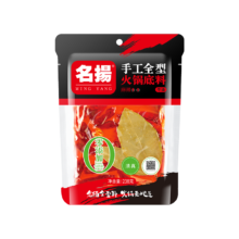 PLUS会员、需首购：名揚名扬 火锅底料牛油麻辣 238g*5件