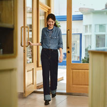 李维斯 Levi's 女士新款天丝面料长袖牛仔衬衫001BO