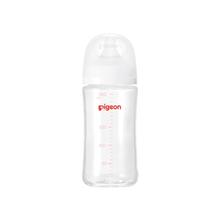 贝亲 婴儿宽口径玻璃奶瓶240ml 配M奶嘴