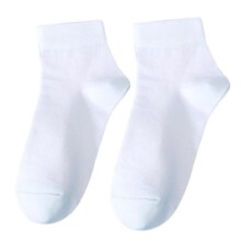 浪莎袜子女纯棉中筒袜春秋薄款长袜夏季女士棉袜透气短袜白色女袜