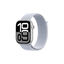 再降价、PLUS、3日20点: Apple/苹果 Watch Series 10 智能手表GPS+蜂窝款 46毫米 银色铝金属表壳