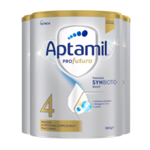 爱他美（Aptamil）澳洲白金版婴幼儿配方奶粉900g 含DHA叶黄素 新西兰澳爱原装进口 【4段3罐】保质期26年7-8月