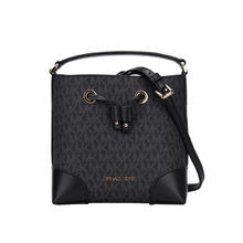 迈克·科尔斯 MICHAEL KORS MICHAEL Michael KorsPVC印花配皮女士手提斜挎水桶包