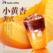luckincoffee瑞幸咖啡 小黄杏美式 大杯 2.10日-2.24日有效 限自提