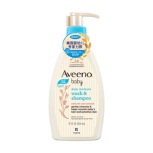 艾惟诺（Aveeno）艾维诺儿童沐浴露洗发水二合一婴儿洗发水宝宝沐浴乳燕麦354ml