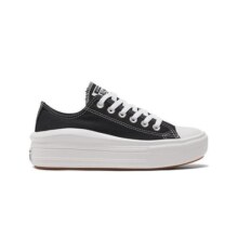 CONVERSE匡威官方All Star Move女云朵厚底低帮帆布鞋黑色570256C
