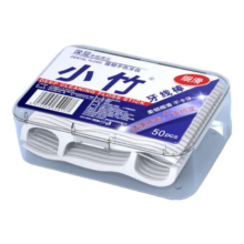 小竹 牙线 50支*4盒