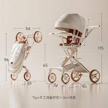 京东百亿补贴：playkids 普洛可 X6-5MAX 带餐盘高景观溜娃车 天使之翼