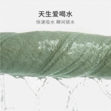 三利 毛巾纯棉洗脸成人男女士家用洗澡全棉吸水速干不易掉毛酒店面巾 浅咖+米白 2条15.9元 (券后省7)