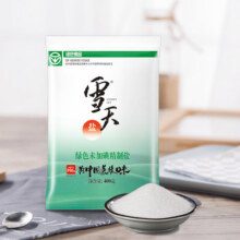 【拍1发7】雪天精制盐家用食用盐岩盐400g深井矿盐岩层食用细盐巴9.9元 (券后省3)