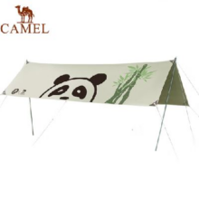 25日20点：CAMEL 骆驼 熊猫联名户外天幕帐篷露营 奶酪色
