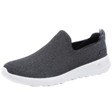 斯凯奇（SKECHERS）男鞋春季轻便透气一脚蹬健步鞋软底减震户外防滑休闲运动鞋54609