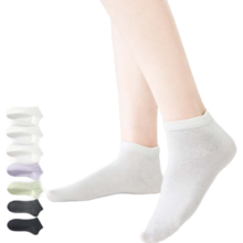 一宅一物 女纯棉船袜 7双装