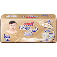 大王（GOO.N）【DTE】自在之息纸尿裤L34片(9-14kg)微孔速吸芯体