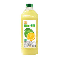 汇源 果汁100%阳光柠檬混合果汁2L*1瓶