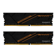 plus会员：阿斯加特 内存条 32G(16Gx2)套装 DDR4 3600 金伦加&TUF联名 海力士CJR颗粒 CL16