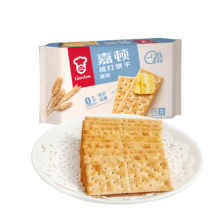 嘉顿（Garden）原味苏打饼干420g/袋梳打休闲零食办公室午茶点发酵饼干食品