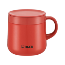 虎牌（TIGER）保温杯不锈钢双层真空办公咖啡杯MCI-A28C-R深红色280ml