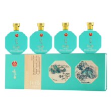五粮液仙林生态 红福咏江南  52度250ml*4瓶 礼盒装