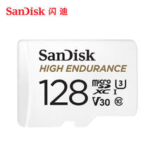 SanDisk 内存卡128g高速sd卡手机行车记录仪监控摄像头相机4k存储tf卡