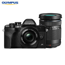 奥林巴斯 E-M10 MarkIV EM10四代 微单相机 数码相机 微单套机（14-42mm & 40-150mm）黑