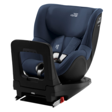 宝得适（BRITAX）宝宝儿童安全座椅0-4岁360度旋转汽车ISOFIX硬接口双面骑士PLUS i-Size极空蓝-正反各6档角度