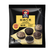 plus会员：桂格（QUAKER）5黑混合即食麦片30克