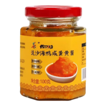 佐口小子 正宗浓厚流沙海鸭蛋蛋黄酱100g*1瓶
