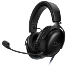 PLUS、20点开始：极度未知（HYPERX）Cloud Ⅲ 飓风3有线黑 DTS音效 53mm游戏耳机