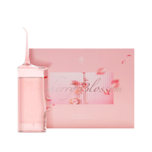 素士 SOOCAS 香氛伸缩便携冲牙器 高频脉冲 水牙线洗牙器  洁牙器  W1樱花粉 送女友 生日新年礼物