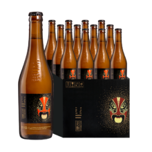 Snowbeer 雪花啤酒 脸谱花脸 高端精酿啤酒 418ml*12瓶