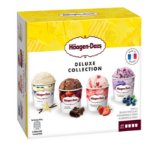 Haagen-Dazs 哈根达斯 臻选系列冰淇淋礼盒100ML*4杯*2件